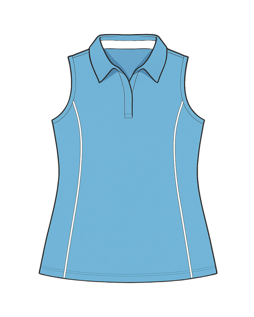 Karrie Polo Cornflower Blue