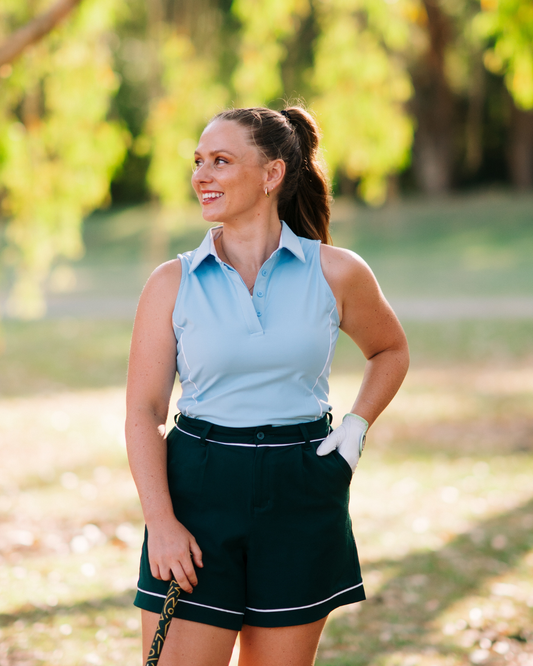 Karrie Polo Cornflower Blue